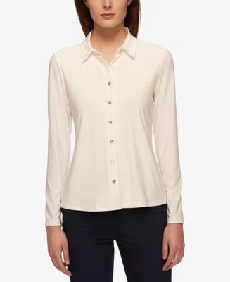 Tommy Hilfiger Women's Point-Collar Blouse