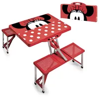 Disney's Minnie Mouse Picnic Table Portable Folding Table with Seats