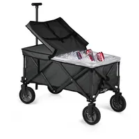 Oniva by Picnic Time Adventure Wagon Elite Portable Utility Wagon with Table & Liner