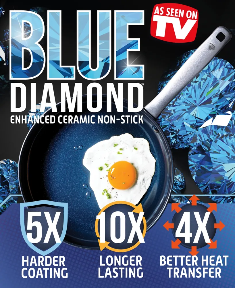 Blue Diamond 10-Pc. Cookware Set