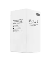 Isolus 2.5" Gel Memory Foam King Mattress Topper