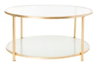 Ivy 2-Tier Round Coffee Table