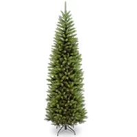 National Tree 7.5' Kingswood Fir Hinged Pencil Tree