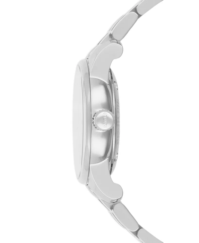 Mido Women's Swiss Automatic Baroncelli Stainless Steel Bracelet Watch 29mm
