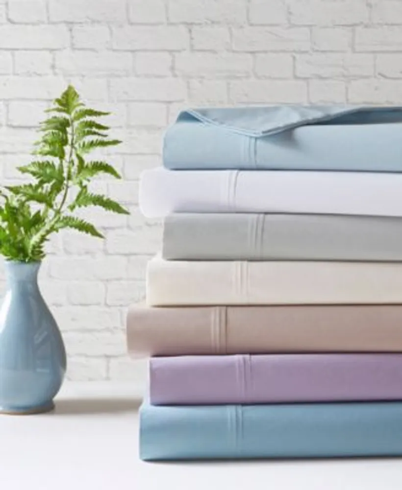 Madison Park Peached Cotton Percale Sheet Sets