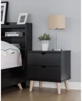 Massenburg Ii Modern 2-Drawer Nightstand