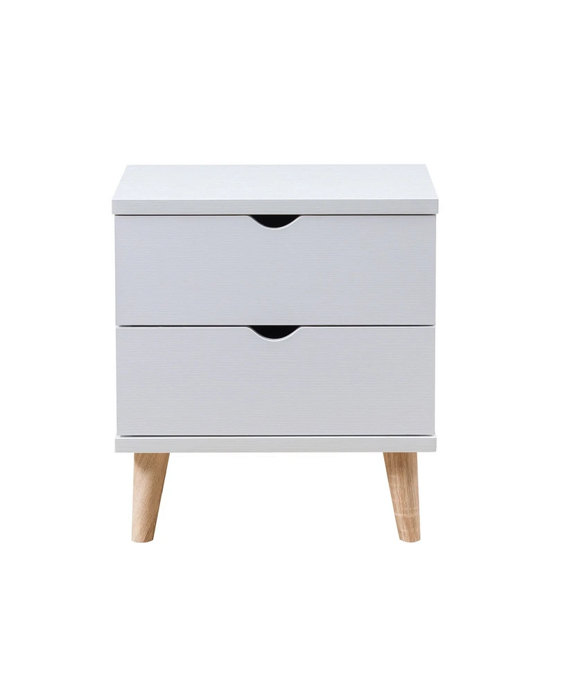 Massenburg Ii Modern 2-Drawer Nightstand