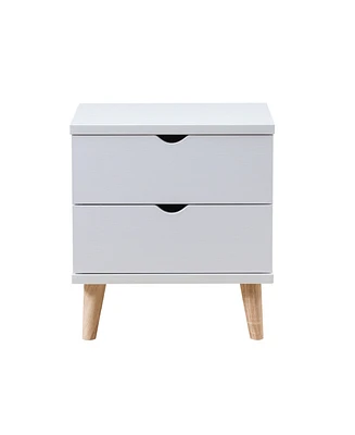 Massenburg Ii Modern 2-Drawer Nightstand