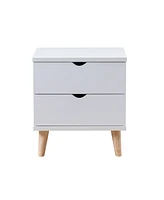 Massenburg Ii Modern 2-Drawer Nightstand
