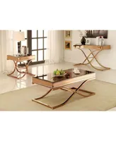 Xander Mirrored Console Table