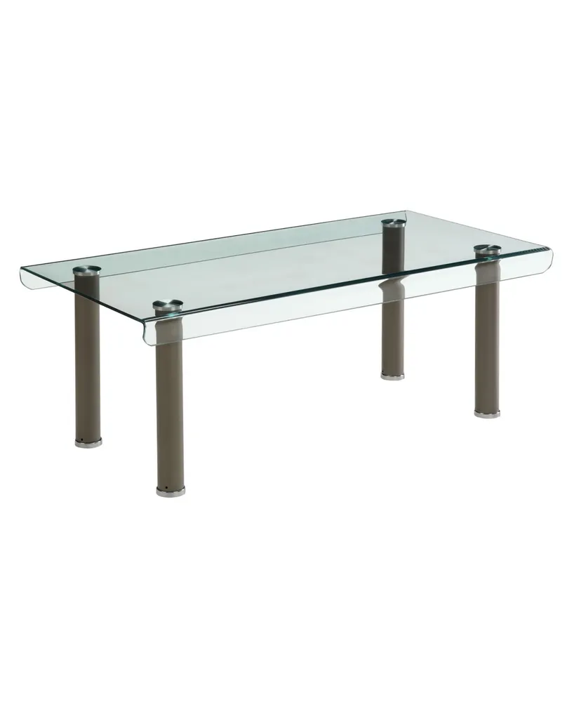 Karnette Glass Top Coffee Table