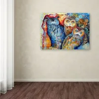 Oxana Ziaka Owls Canvas Art Print Collection