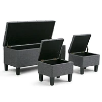 Poway 3-Piece Ottoman Ii Set