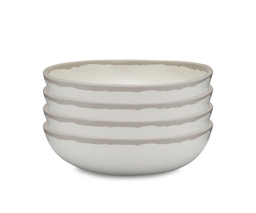 Q Squared Potter Stone Melaboo 4-Pc. Cereal Bowl Set