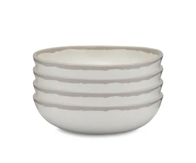 Q Squared Potter Stone Melaboo 4-Pc. Cereal Bowl Set