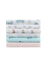 Closeout Intelligent Design Novelty Printed Microfiber Sheet Sets