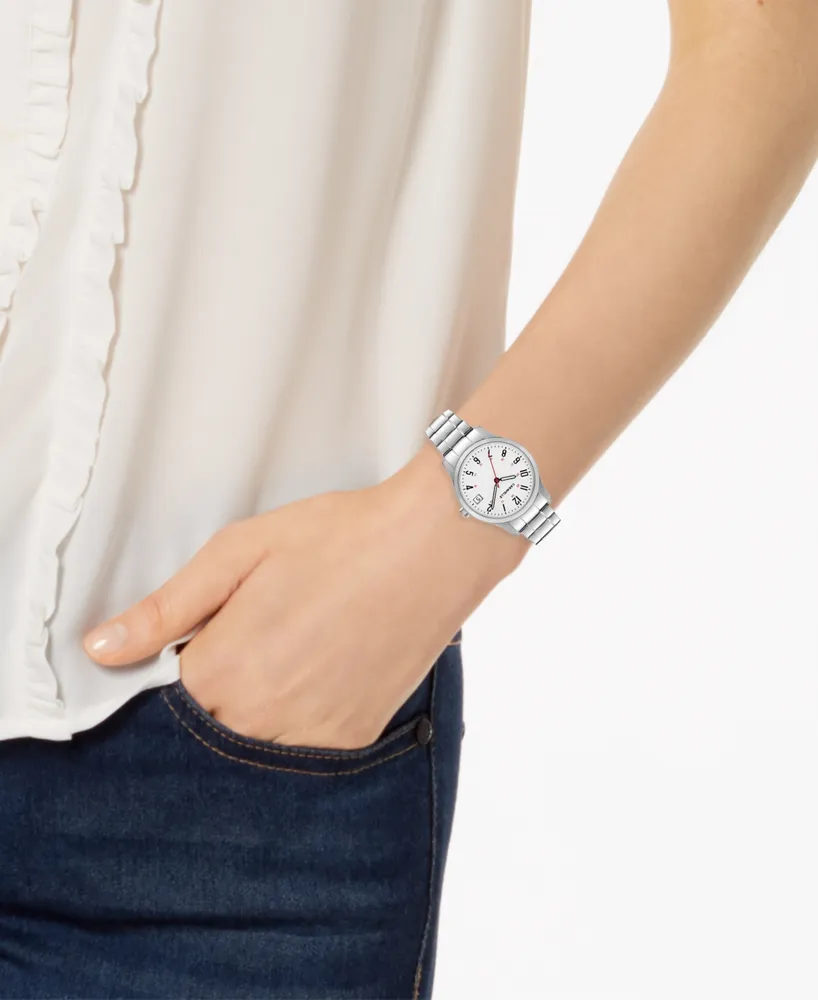 Caravelle Designed by Bulova Women's Stainless Steel Bracelet Watch 30mm