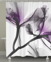 Lavendar Flwr Shower Curtain