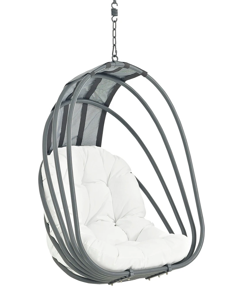 Modway Whisk Outdoor Patio Swing Chair Without Stand