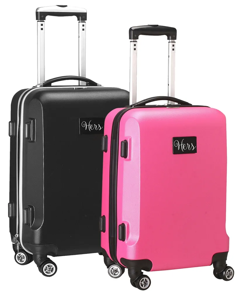 Mojo Licensing Hers & Hers 21 Inch Luggage Set