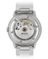 Mido Men's Swiss Automatic Commander Ii Cosc Stainless Steel Bracelet Watch 40mm