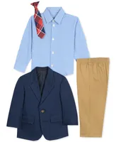 Nautica Baby Boys 4-Pc. Jacket, Shirt, Pants & Necktie Set