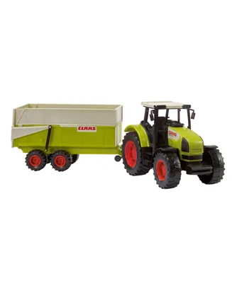 Dickie Toys - Claas Toy Tractor with trailer