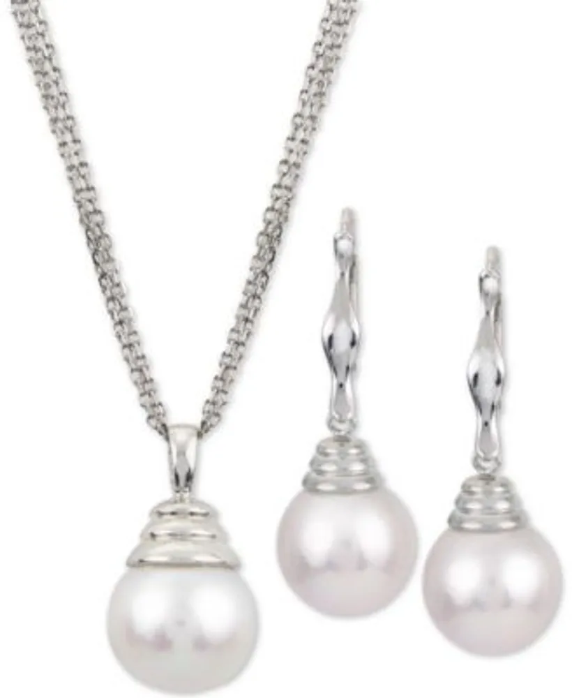 Windsor Cultured Freshwater Pearl Jewelry Collection In Sterling Silver
