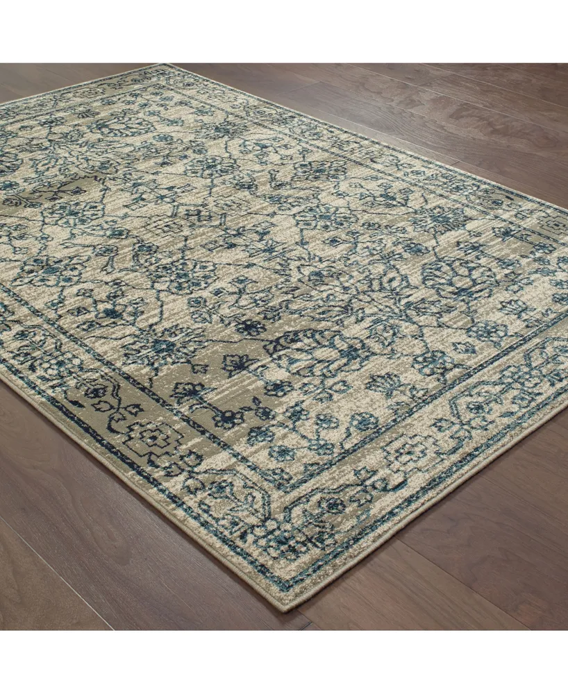 Closeout! Oriental Weavers Linden 7804 2'3" x 7'6" Runner Area Rug