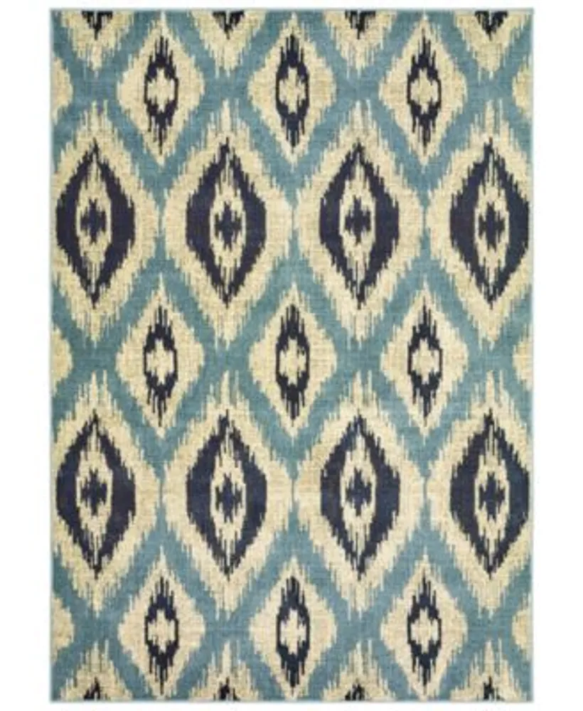 Oriental Weavers Linden 7825c Blue Gray Rug