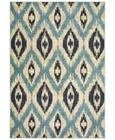 Oriental Weavers Linden 7825c Blue Gray Rug