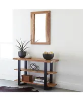 Alpine Natural Live Edge Wood 48" Mirror