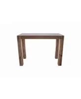 Woodstock Acacia Wood With Metal Inset Console Table