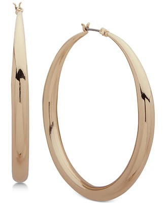 Anne Klein Tapered Medium Hoop Earrings