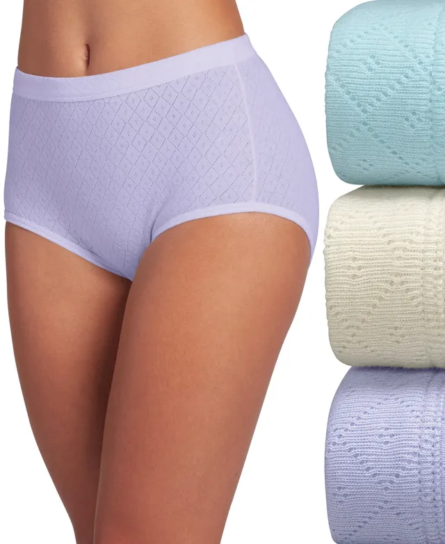 Jockey Elance Breathe Hipster Underwear 3 Pack 1540, also available extended  sizes