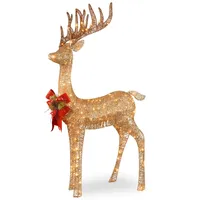 National Tree Company 48" Pre-lit Standing Reindeer