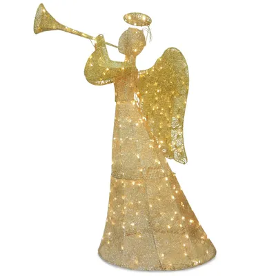 National Tree Company 60" Angel Decoration with Led Lights