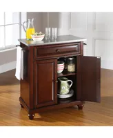 Cambridge Stainless Steel Top Portable Kitchen Island