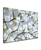 Ready2HangArt, 'Dogwood Meadow' Floral Canvas Wall Art