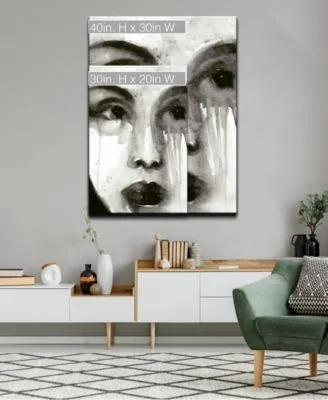 Ready2hangart Emotions Face Canvas Wall Art Collection