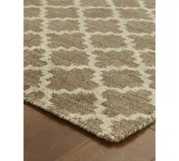 Closeout! Oriental Weavers Maddox 56503 Brown/Blue 3'6" x 5'6" Area Rug