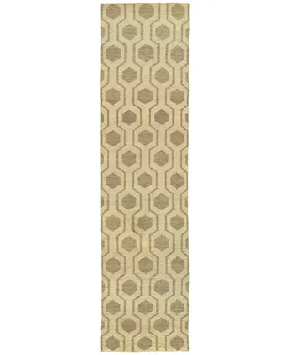 Closeout! Oriental Weavers Maddox 56505 Beige/Stone 2'6" x 10' Runner Area Rug