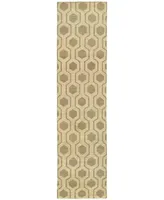 Closeout! Oriental Weavers Maddox 56505 Beige/Stone 2'6" x 10' Runner Area Rug