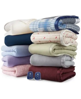 Shavel Micro Flannel 7 Layers Of Warmth Electric Blankets