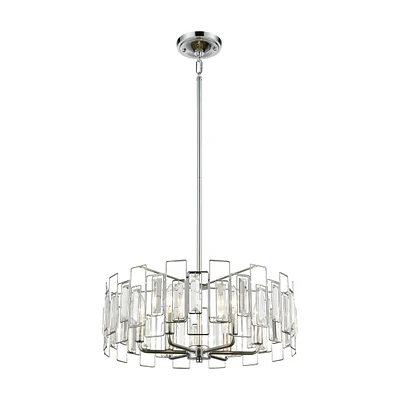 Elk Lighting Crosby Pendant in Chrome