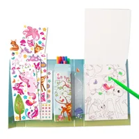 Fun2Give Pop It Up Enchanted Forest Combo Set Play Box With Play Mat And Coloring Set