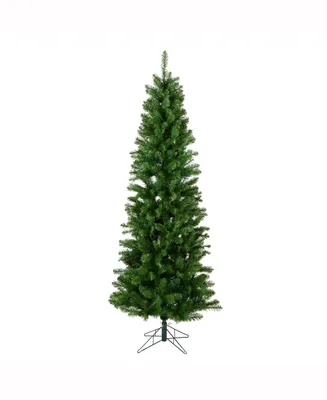 Vickerman 8.5 ft Salem Pencil Pine Artificial Christmas Tree Unlit