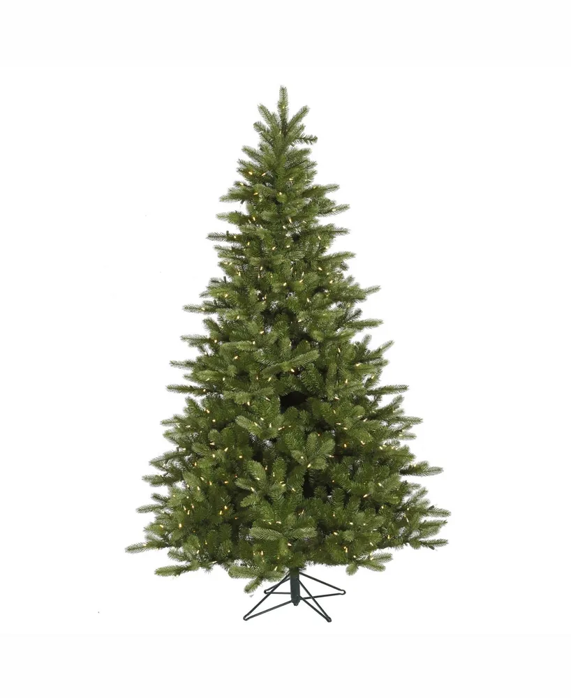 Vickerman ft King Spruce Artificial Christmas Tree With Warm White Led Lights