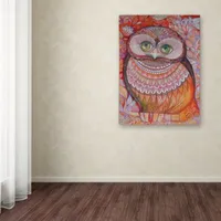 Oxana Ziaka Gold Honew Owl Canvas Art Collection