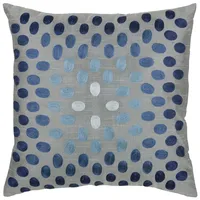 Rizzy Home Dots Polyester Filled Decorative Pillow, 18" x 18"